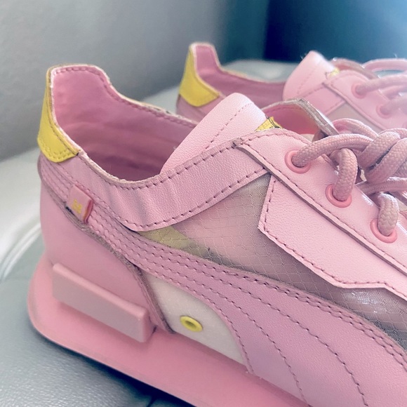 Puma Future Rider X Chinatown Market Pink Sneakers - Picture 8 of 11